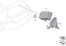 Sterownik pompy paliwowej (16_0598) dla BMW X1 E84 X1 20d SAV ECE