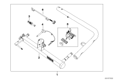 Sport Link - Bike Rack (03_3344) dla MINI Cabrio R52 Cooper S Cabrio USA