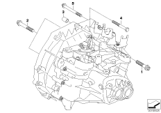 Skrzynia biegów, mocowanie (23_1051) dla MINI Cabrio R57 LCI Cooper Cabrio ECE