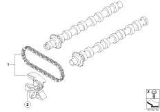 Mechanizm ster.-łańcuch sterujący górny (11_4040) dla MINI R56 Cooper D 3-drzwiowy ECE