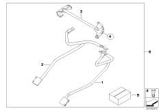 Kpl. mocowania kufra (77_0160) dla BMW R 1200 S (0366,0396) ECE
