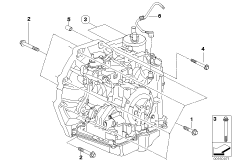 Skrzynia biegów, mocowanie / odpowietrz (24_1086) dla MINI Coupé R58 Cooper S Coupé ECE