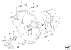 Skrzynia biegów, mocowanie (23_0232) dla BMW 5' E39 M5 Lim USA