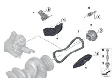 Mechanizm ster.-łańcuch sterujący dolny (11_4088) dla BMW X1 E84 X1 20d SAV ECE