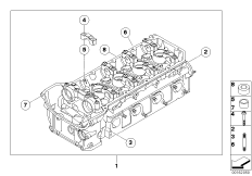 Głowica cylindrowa (11_4113) dla BMW 3' E90 M3 Lim USA