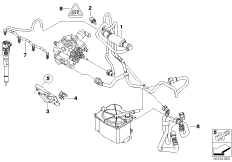 Przewody paliwa (13_1220) dla MINI R56 Cooper D 3-drzwiowy ECE