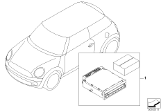 Zest. dopos. CDC do sam. z SPEG low (03_1581) dla MINI Cabrio R57 LCI Cooper S Cabrio ECE