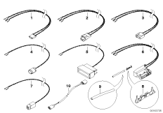 Kabel naprawczy pod. powietrznej (61_2173) dla MINI Clubman R55 LCI Coop.S JCW Clubman USA