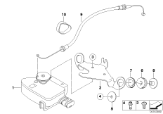 Przepustnica spalin (18_0758) dla BMW HP2 Sport (0458, 0468) ECE