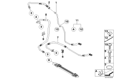 Przewód chłodnicy oleju przekładniowego (17_0427) dla BMW 5' E61 LCI 535xi Tou USA