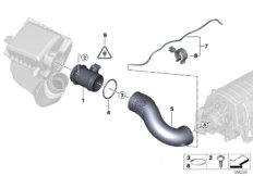 Przepływomierz powietrza (13_1033) dla BMW X5 E53 X5 4.4i SAV ECE