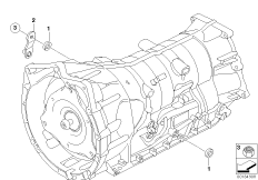 GA6HP19Z gearshift components (24_1097) dla BMW 3' E90 330xi Lim ECE