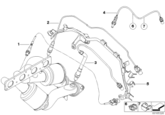 Sonda lambda/Elementy dod. (18_0769) dla BMW 5' E60 LCI 520Li Lim CHN