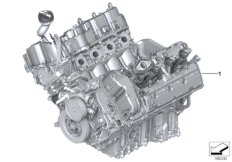 Zespół napędowy silnika (11_4162) dla BMW X6 E71 X6 M SAC ECE