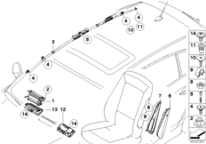 Poduszka powietrzna (72_0524) dla BMW X1 E84 X1 18d SAV ECE