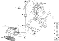 Pompa wspomagania kierownicy (32_1265) dla MINI Cabrio R52 Cooper Cabrio USA