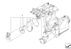 GS7S47BG jedn. hydrauliczna silnika el. (23_1069) dla BMW 5' E60 M5 Lim USA