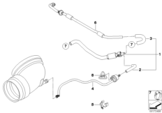Sterowanie podciśnieniowe-silnik (11_3948) dla BMW Z4 E85 Z4 M3.2 Roa USA