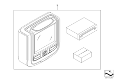 Accessories and Retrofittings (03_2455) dla BMW X6 E71 X6 50iX SAC USA