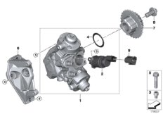 Pompa wysokiego ciśnienia (13_1278) dla BMW X4 F26 X4 30dX SAC ECE