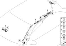 Poduszka powietrzna (72_0371) dla BMW X5 E53 X5 4.4i SAV USA