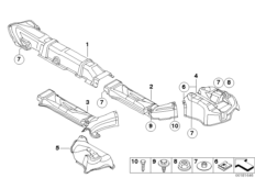 Izolacja termiczna (51_6295) dla MINI Cabrio R57 LCI Cooper Cabrio ECE