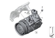 RP sprężarka klimatyzacji (64_1695) dla BMW Z4 E89 Z4 23i Roa ECE