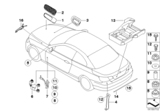 Różne elementy nadwozia (51_6665) dla BMW 3' E92 LCI M3 Cou ECE