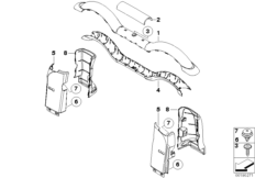 Obudowa pałąka bezpieczeństwa (51_7292) dla MINI Cabrio R57 LCI Coop.S JCW Cabrio USA