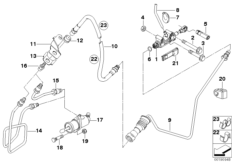 Uruchamianie sprzęgła (21_0180) dla BMW Z4 E85 Z4 M3.2 Roa USA