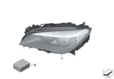Reflektor (63_1099) dla BMW 7' F02 730Ld Lim ECE