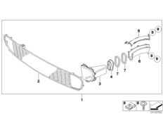 JCW pakiet wentylacji hamulców - R5x (03_1789) dla MINI Cabrio R57 Cooper S Cabrio ECE