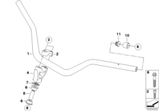 Kierownica/Mocowanie kierownicy (32_1718) dla BMW G 650 Xcountry 07 (0164,0194) ECE
