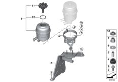 Zbiornik oleju/elementy pojedyncze (32_1661) dla BMW X1 E84 X1 20d SAV ECE