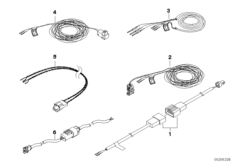 Kabel naprawczy pod. powietrznej (61_2543) dla BMW X5 E70 X5 4.8i SAV ECE