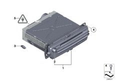 Car Infotainment Computer - Mid (65_2028) dla BMW X5 E70 LCI X5 50iX SAV ECE
