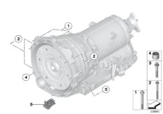 Skrzynia biegów, mocowanie (24_1133) dla BMW 5' F10 LCI 530d Lim ECE