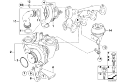 Turbosprężarka (11_4441) dla BMW X1 E84 X1 23dX SAV ECE