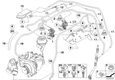 Sterowanie podciśnieniowe-turbospręż. (11_4444) dla BMW X1 E84 X1 23dX SAV ECE