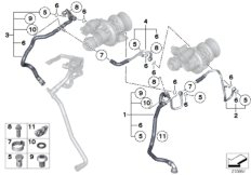Układ chłodzenia-turbosprężarka (11_4523) dla BMW 7' F04 Hybrid Hybrid 7 Lim USA