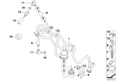 Rozdzielacz paliwa/Regulator ciśnienia (16_0675) dla BMW R 1200 GS 10 (0450,0460) USA