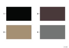 Strona z wzorem, kolor wnętrza (01_0857) dla BMW X5 E70 X5 3.0sd SAV ECE