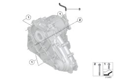 Skrzynia biegów, mocowanie / odpowietrz (27_0060) dla BMW X3 F25 X3 20dX SAV ECE
