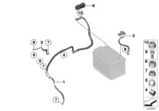 Przewód akumulatora (12_1616) dla MINI Clubman R55 LCI Cooper SD Clubman ECE