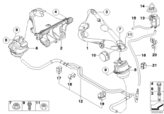 Zawieszenie silnika (22_0172) dla BMW X6 E71 X6 40dX SAC ECE