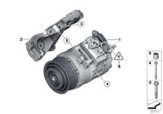 RP sprężarka klimatyzacji (64_1832) dla BMW X3 F25 X3 35iX SAV ECE