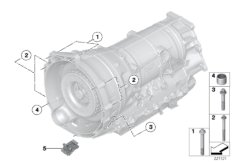 Skrzynia biegów, mocowanie (24_1232) dla BMW X6 E71 X6 M50dX SAC ECE