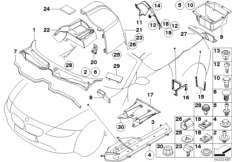 Różne elementy nadwozia (51_4961) dla BMW Z4 E85 Z4 M3.2 Roa ECE