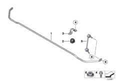Stabilizator tylny (33_1358) dla MINI Cabrio R57 LCI Coop.S JCW Cabrio ECE