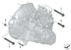 Skrzynia biegów, mocowanie (23_1159) dla MINI Cabrio R57 LCI Cooper SD Cabrio ECE